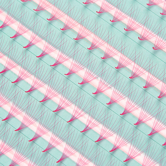 Superfan 8D 0.05 - 200 Pre-Made Fans - Pink